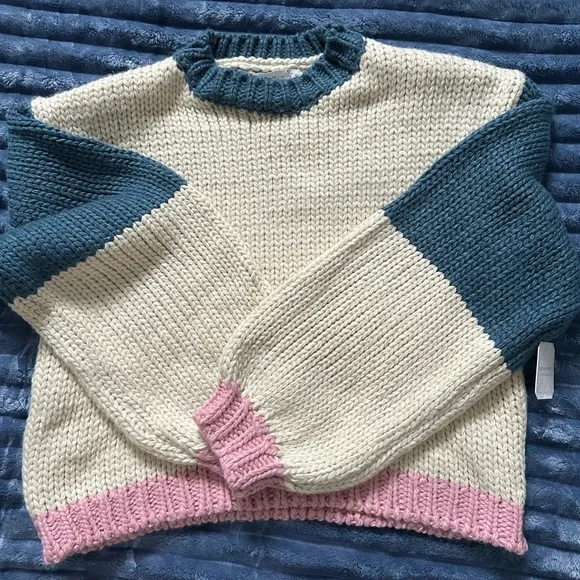 Altar'd State Multicolor Knit Sweater - Picture 3 of 3